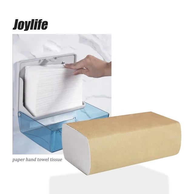 Factory Wholesale Hot Sale White Tissue Disposable Toilet Paper Recycled Z Folding Hand Towel