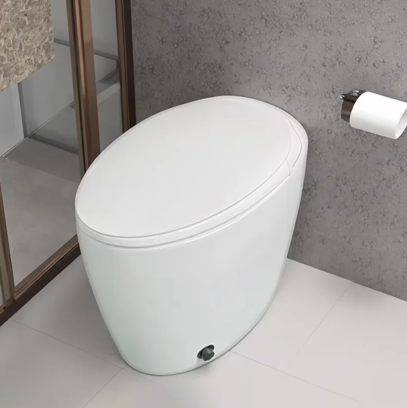 Modern Sanitary Ware Auto Open Electric Smart Toilet Automatic Bathroom Closestool Ceramic Intelligent Smart Toilets for Hotel
