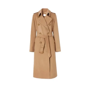 Farm Clothing Keep Good Factory-Direct Zip French Trench Coat Women's 2023 New Autumn Mid-long High-end Atmospheric Ladies Coat