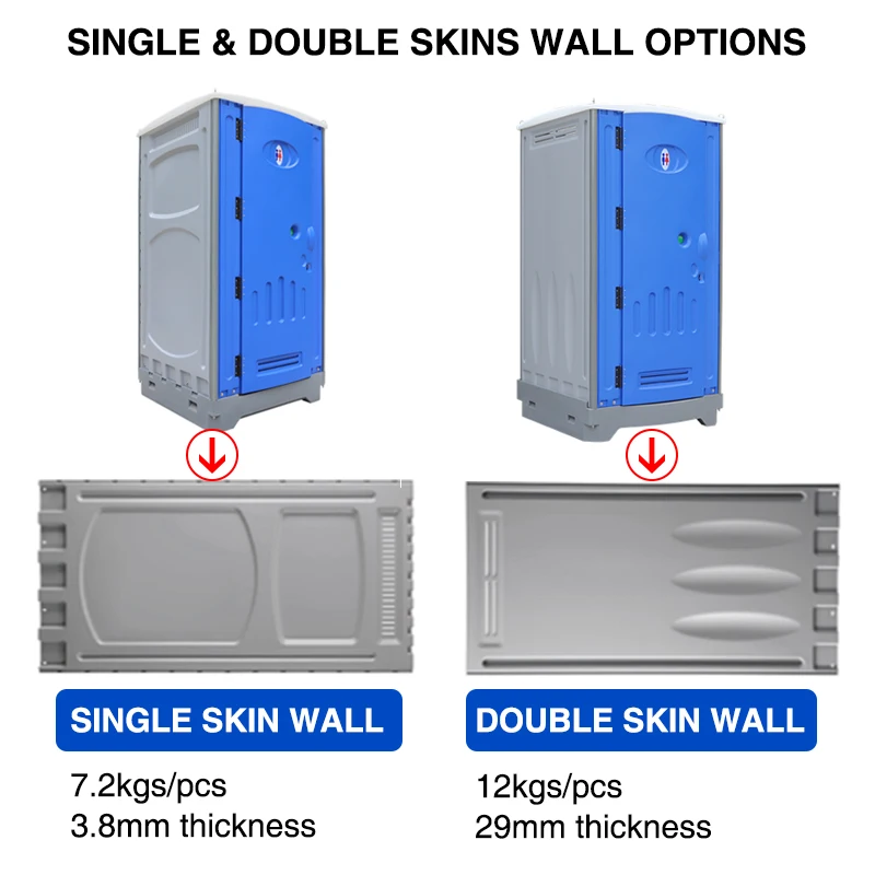 Toppla Public Toilette Mobile Wc Portable John Potable Potty Station Mobile Toilet Portable Toilet for Japan