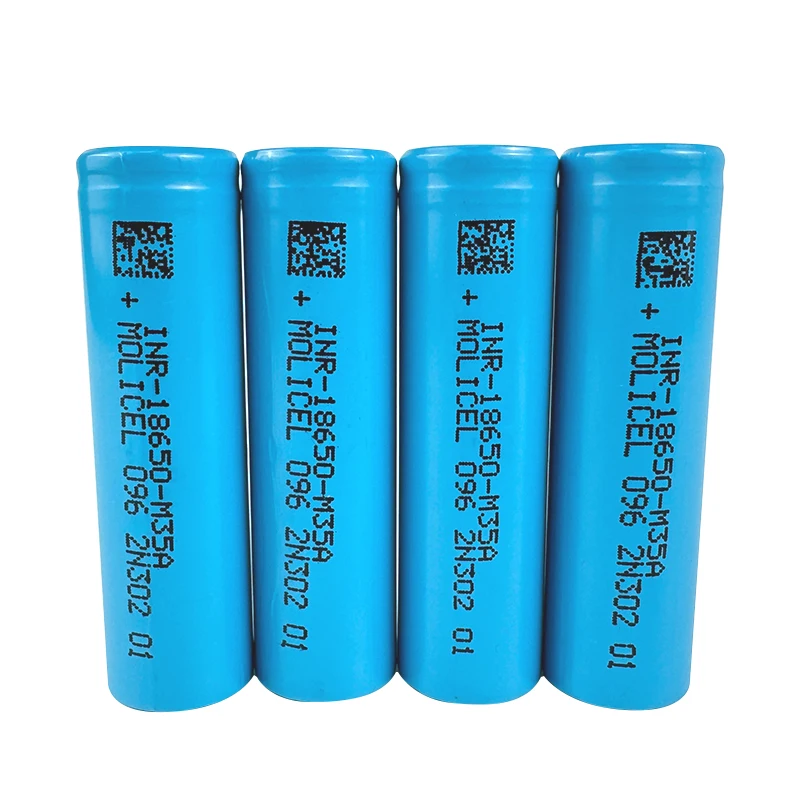 Authentic Original High Discharge 10A 35A Molicel INR18650 M35A 18650 3.6v 3500mah Li-ion Battery for 18650 M35A Battery Cell