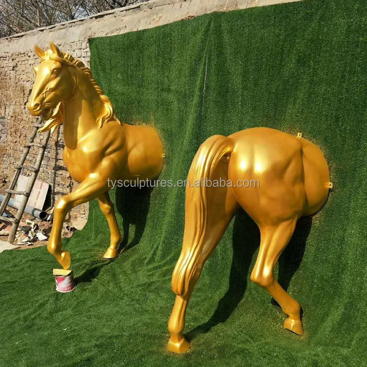 Life Size Fiberglass Resin Horse Statue Sculpture For Sale Buy Life