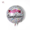 Globo de Foil Feliz Cumpleaños 17