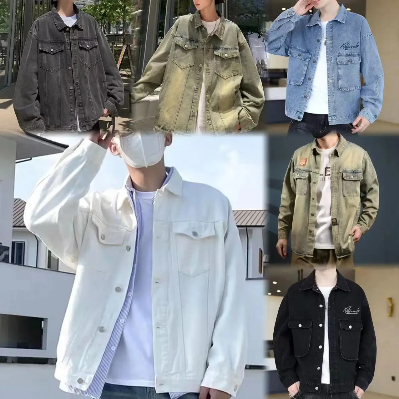 Shop Our New Men's Denim Jacket - Sustainable & Stylish