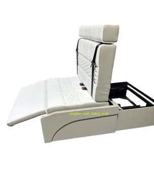 RV Front seats Caravan folding seat bed camper van sofa bed swivel plate 2 seat  bed