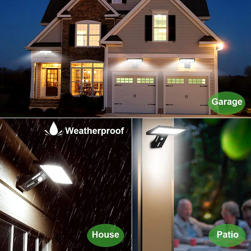 product 3w 5w 8w solar led lamps 3 size available dual color large battery capacity 4 modes solar sensor light outdoor-43