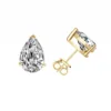 Moissanite + Certificato GRA Placcato Oro