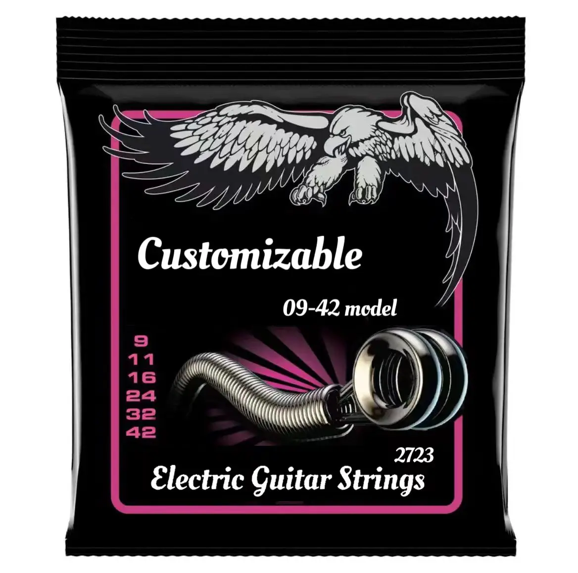 Wholesale Guitar String 2221 1046 Set/pack Oem Custom Nickel Wound