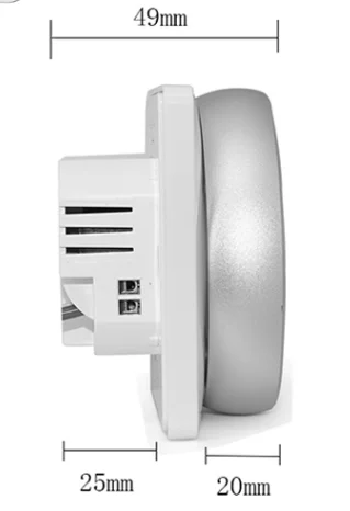 Hone Products Smart Home WiFi Thermostat Heating Control System for Gas Boiler and Water Floor Heating with Tuya Technology