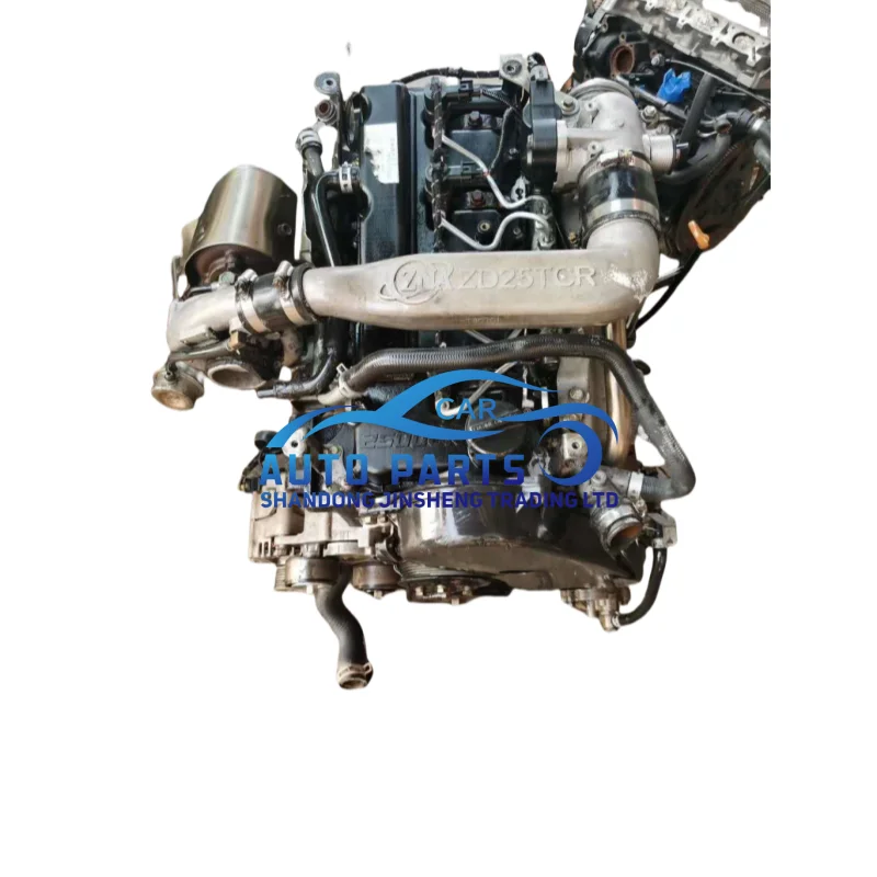 High Quality Original Used Diesel Engine ZD25 ZD25TCR Complete Engine ...