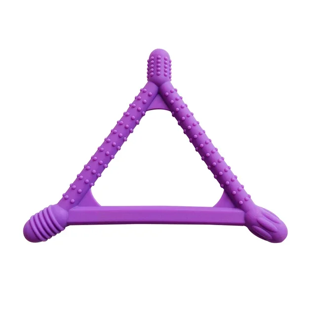 Baby teether silicone teether toy bpa free food grade sensory soft soothing infant chew toy necklace for teething relief baby