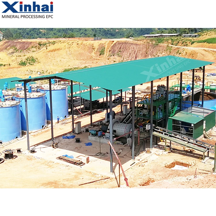 Small Scale Gold Processing Plant , Gold CIL Leaching Beneficiation Machine for Sale
