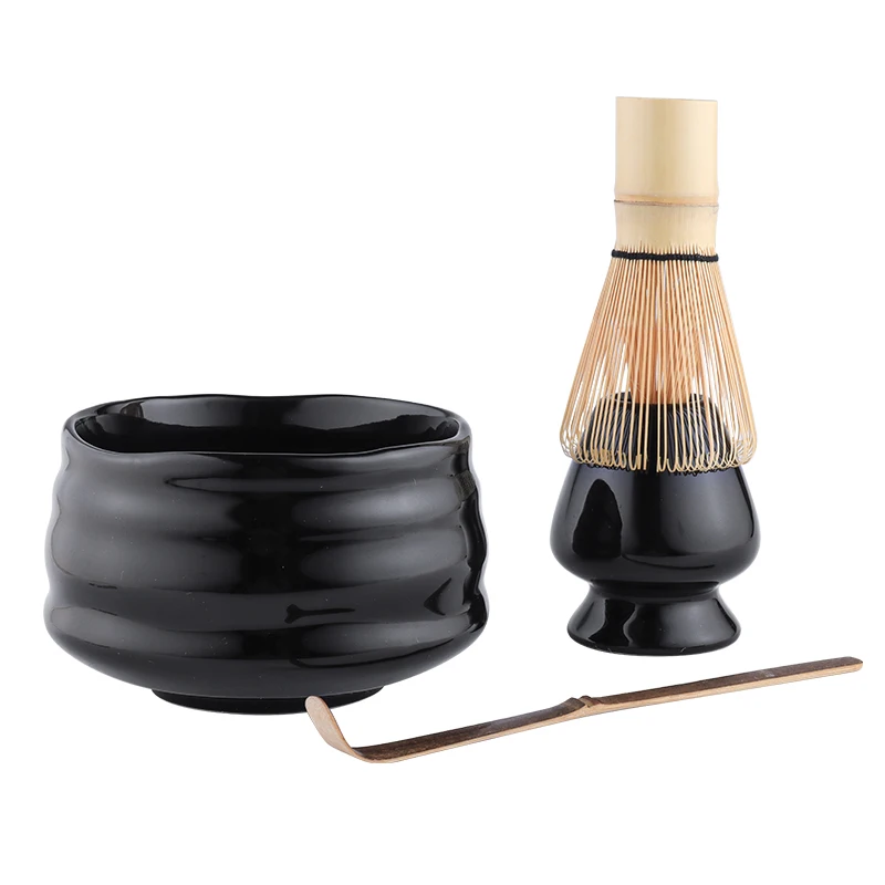 Matcha-Set 7-teilig – Inkl. Schüssel, Bambus-Schneebesen, Schaufel & Sieb | Perfekt Für Matcha-Teezeremonie Zu Hause