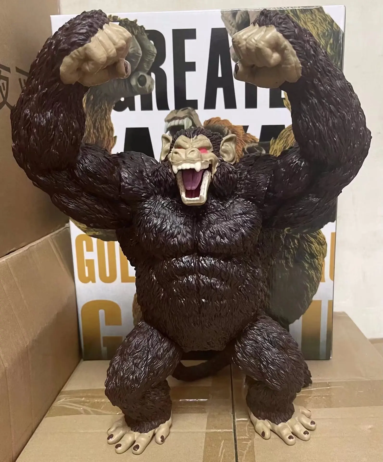 特大フィギュア約50cm 猿の惑星 ゴリラ ジュンプラニング アター隊長 相撲ロボット製作部（更新停止） NECA 猿の惑星 ゴリラ