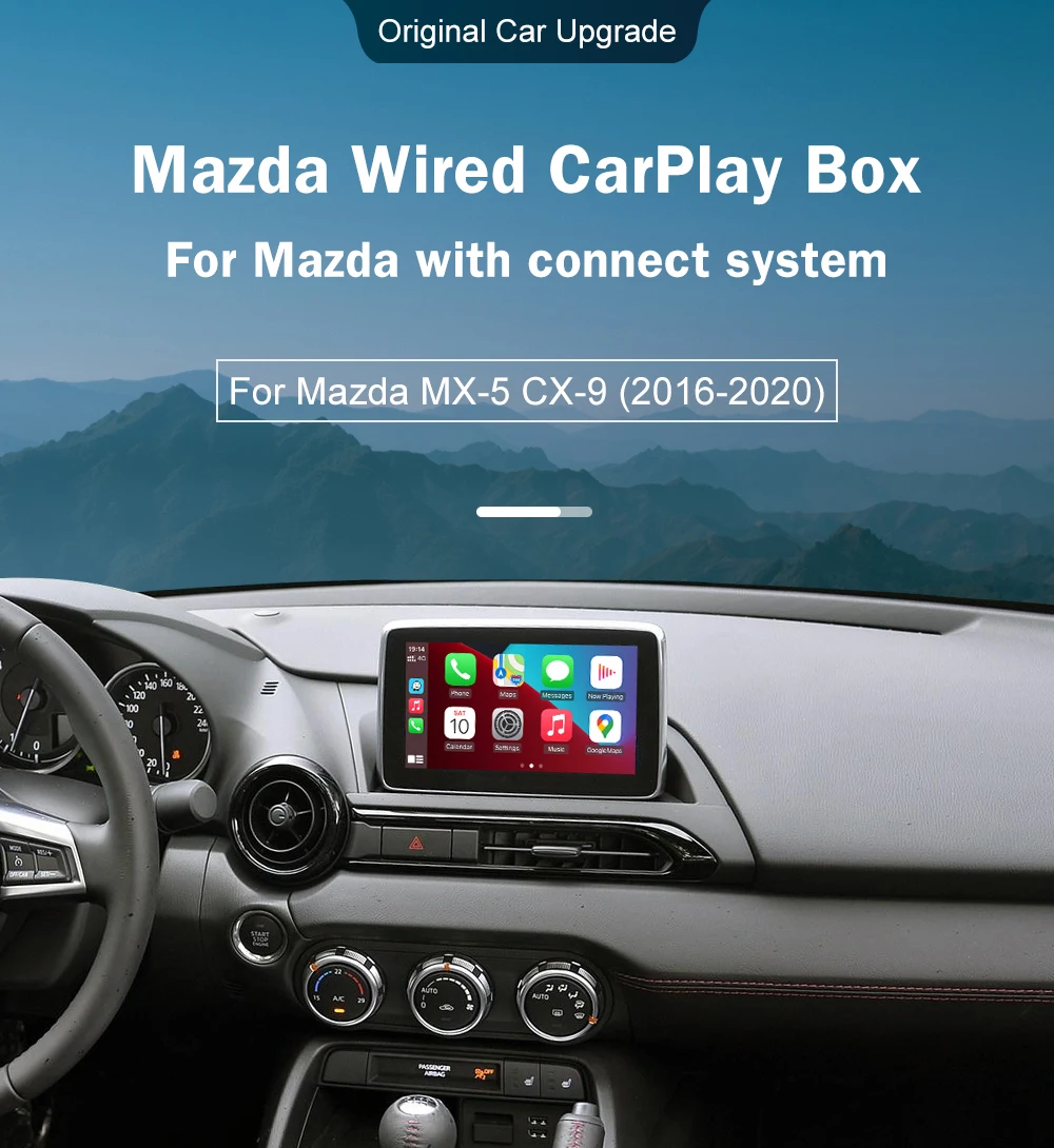 Mazda Retrofit And Upgrade Apple Carplay And Android Auto Mazda2 Mazda3