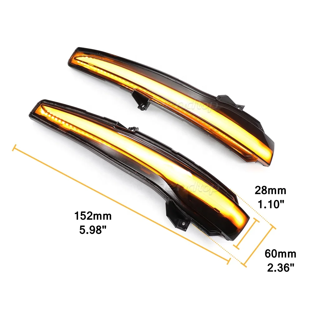 Factory LED Mirror Dynamic Turn Signal Lights For Mercedes Benz W205 E W213 W222 X253 Side Rear