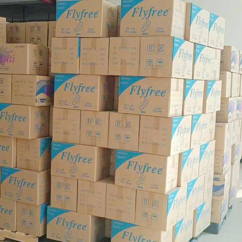 Free Sample Competitive Price Anion Women Pads Disposable Super Soft Daily Use Sanitary Napkins