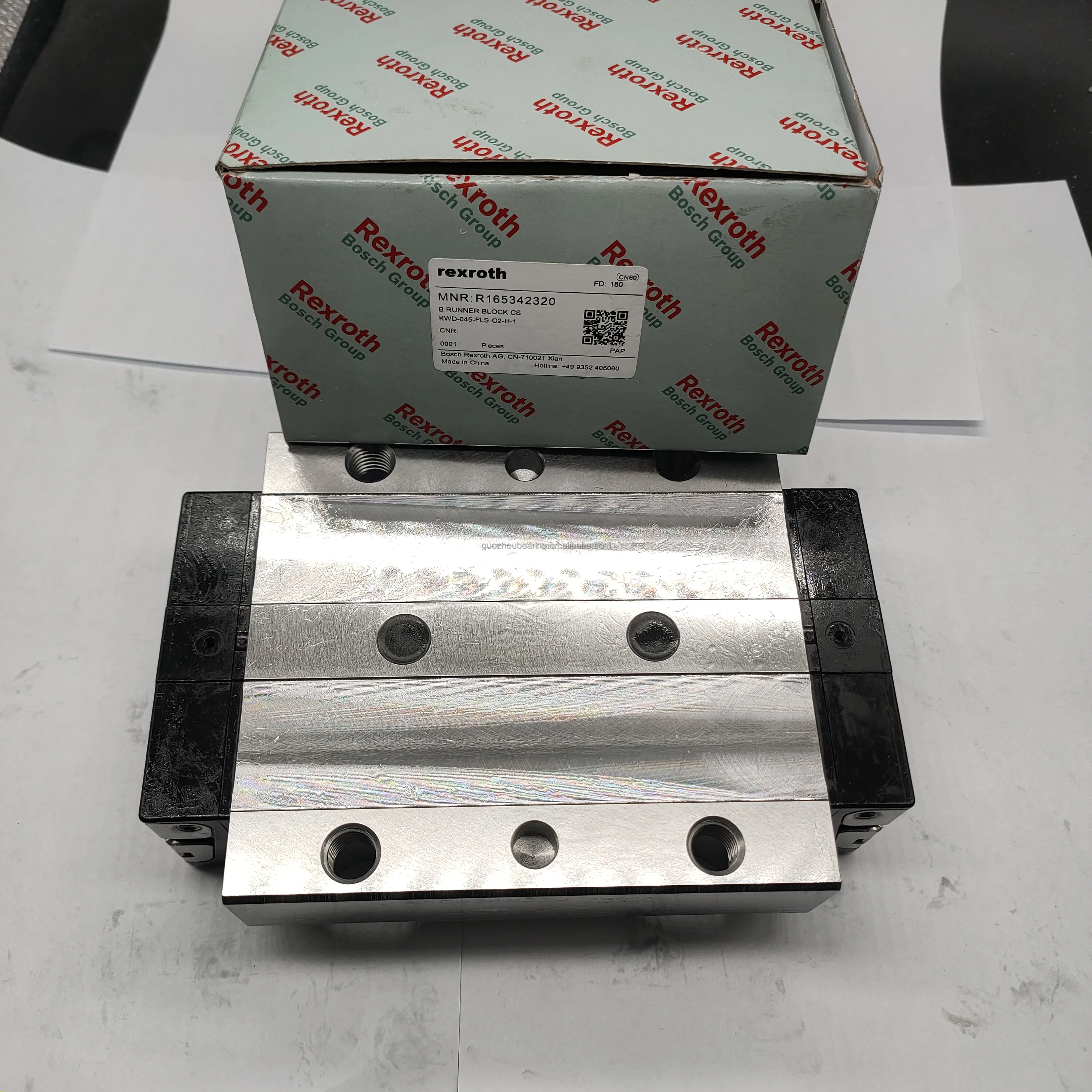 Rexroth Linear Guide Bearing Linear Guide Block R165342310 CNC Linear Rail Block