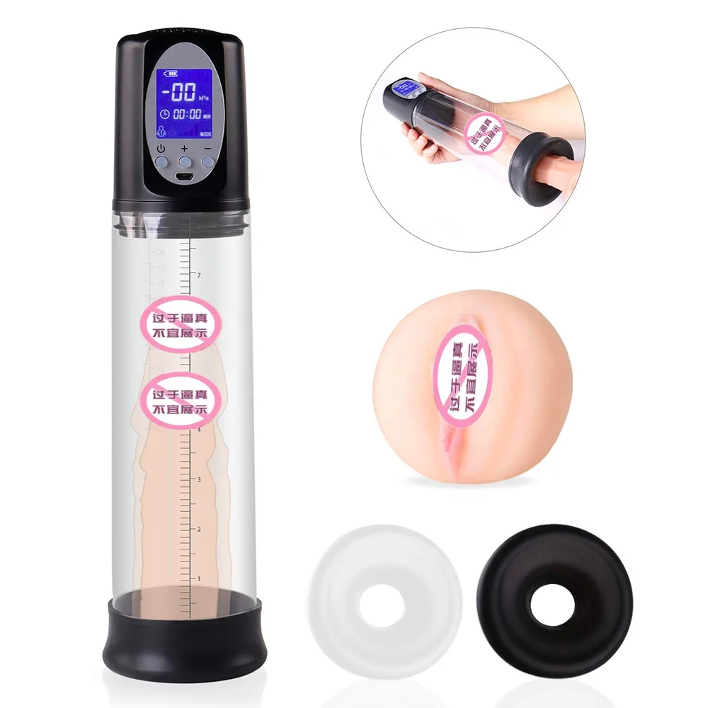 Lcd Display Electric Dick Enlarge Device Vacuum Erection Enhancer Penis Pump Enlargement Products Buy Penis Pump Enlargement Enlarge Your Penis Penis vacuum pump Product on Alibaba