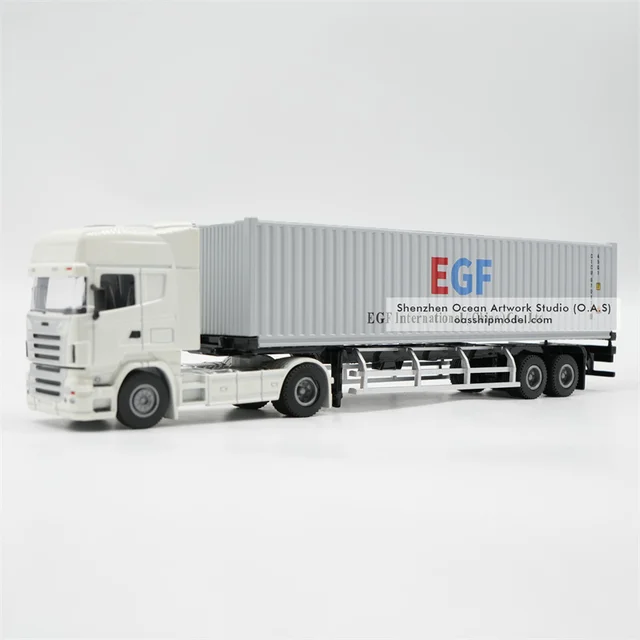 O.A.S Container Model Factory Customized Scale 1:50 Shipping Line Gift EGF Container Truck Models