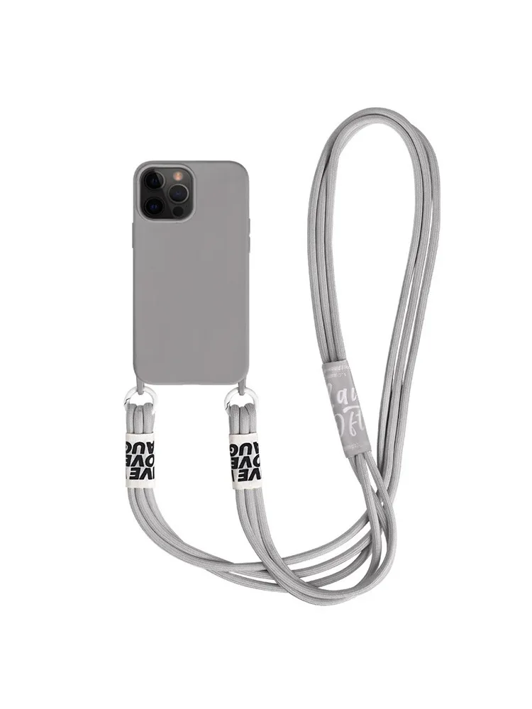 Suitable For IPhone 15 Phone Case New Crossbody Strap Iphone 14 Pro Max Niche High Sensitivity_voghion.com
