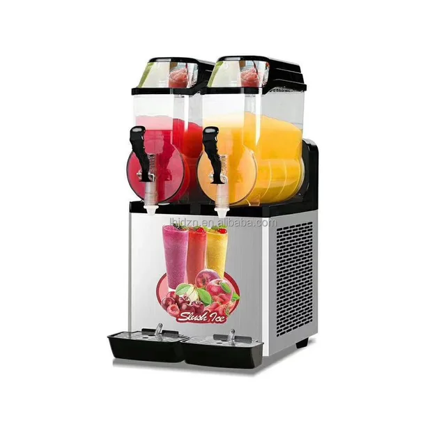 Ice slash frozen drink making slushy maker margarita slush machine Commercial smoothie slushie machine