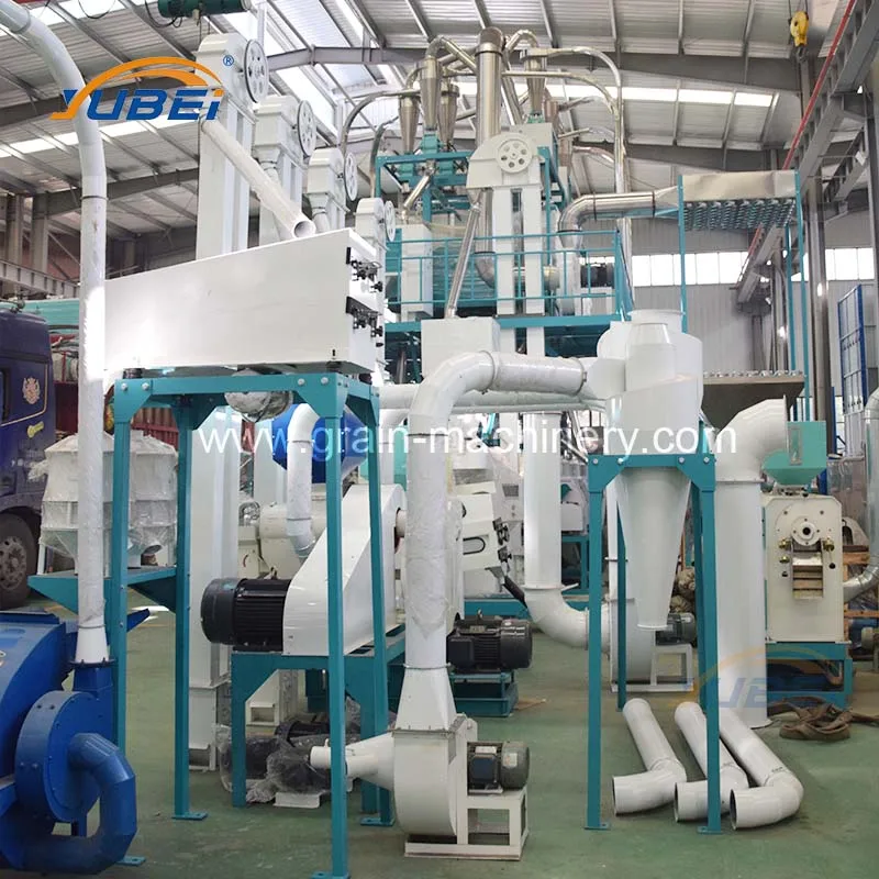 Automatic Commercial Completed Set 10 Ton Per Day Corn Flour Maize Flour Milling