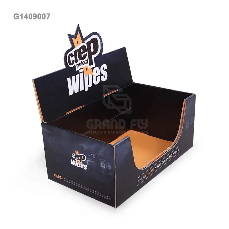 High Quality Retail POS Cardboard Counter Display PDQ Tray Display Boxes Pallet