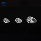 CRYSDIAM Pear Cut SI2 Lab Grown Diamond Cvd Diamond Jewelry Crystal Diamond Stone