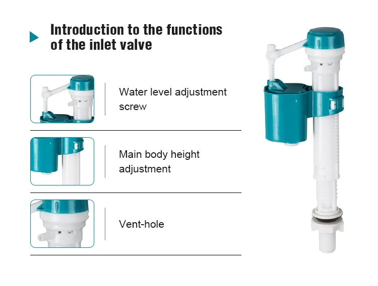 Universal High Pressure Water Inlet Valve Old Toilet Accessories