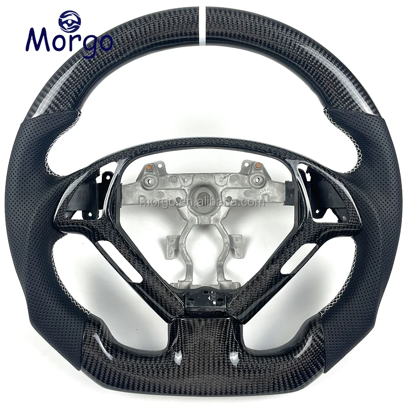 Рулевое колесо G37 под заказ, рулевое колесо из углеродного волокна Q50 Q60 Q70 G25 G35 QX50 QX60 QX70 для рулевого колеса Infiniti