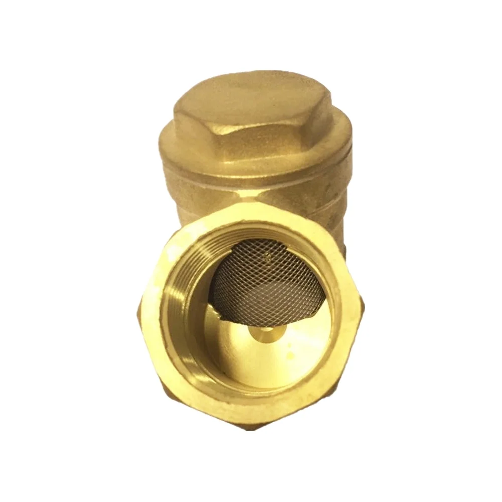 Brass Y Strainer Drain Valve Wholesale 1/2 - 2 Inch Brass Y Strainer Filter Drain Check Valve supplier