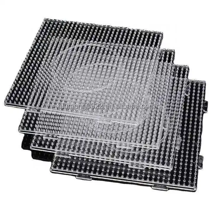 5MM Clear Square Pegboards Board For Perler Hama Beads Peg Board