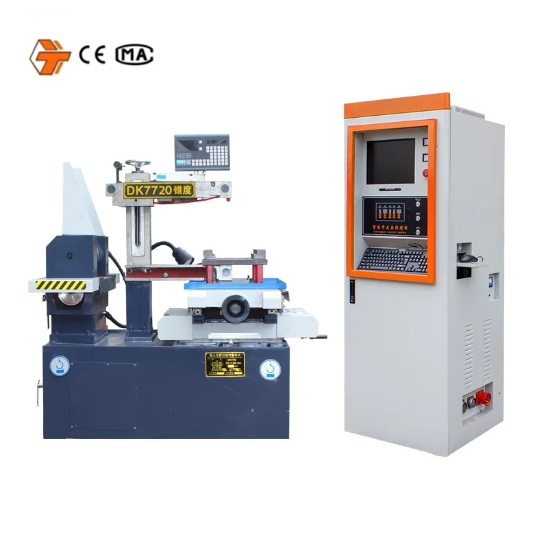 DK7720 edm electrical discharge wire cutting machine