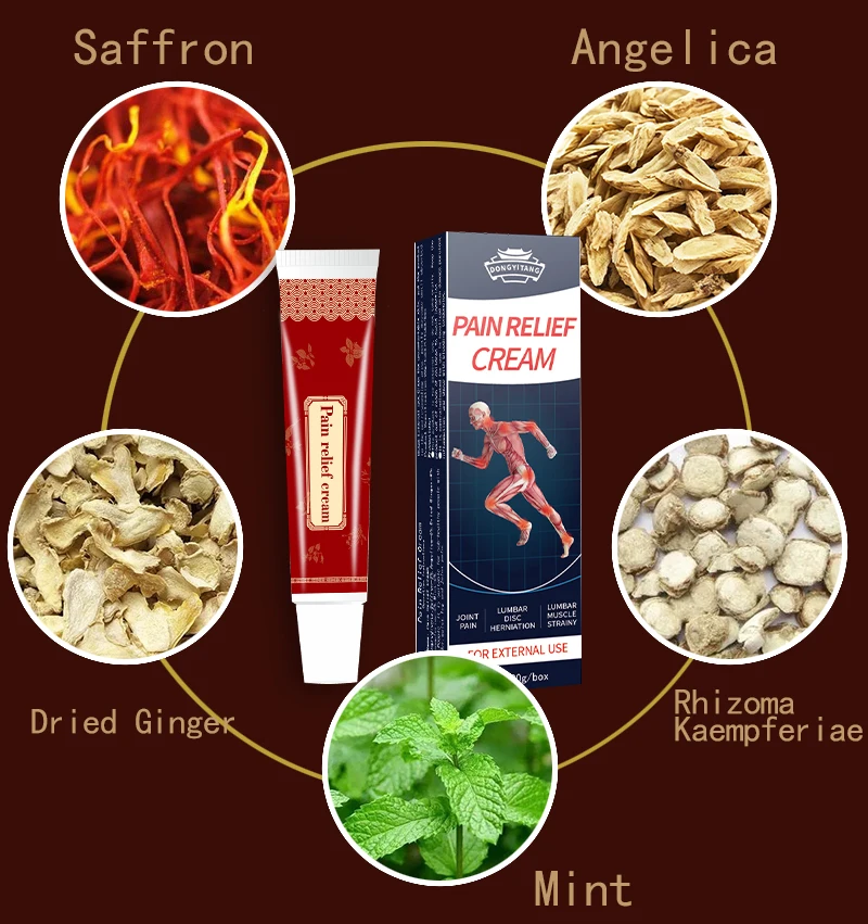 Cervical Muscle Backache Pain Rub Massage Cream Wholesale Capsaicin Creams