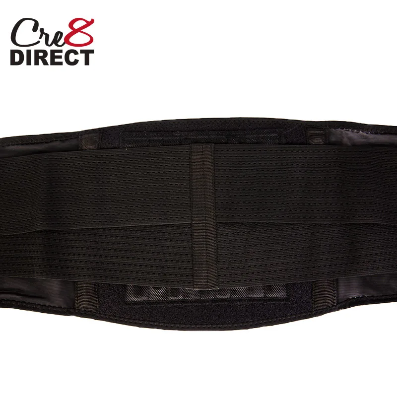 
 Cre8, стабилизирующая поясничная поддержка талии, нижний бандаж для спины, поддерживающий пояс, двойной регулируемый тренажер талии для спорта  