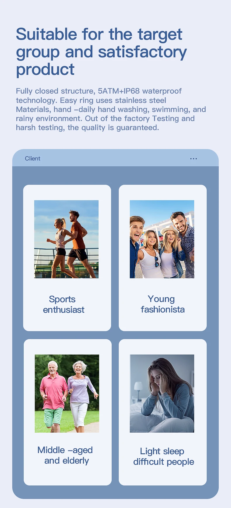 Chinese factory supplier supply  2025 Sanvnet V9 Smart Ring Health Monitoring 5atm Waterproof Multi-language Heart Rate Multi Sports Smart Rings For Men/women - Buy App Controlled Smart Ring fitness Tracking Smart Ring sleep Monitoring Smart Ring stainless Steel Smart Ring magnetic Charging Smart Ring