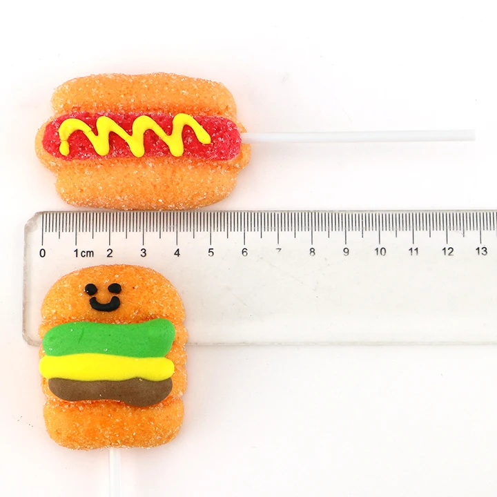 Fast Food marshmallow lollipop