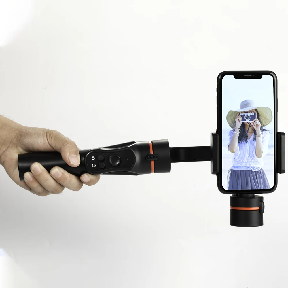 3 Axis Universal Adjustable Handheld Gimbal Stabilizer Smartphone Mobile Stabilizer for GoPro7 6 5 Action Camera