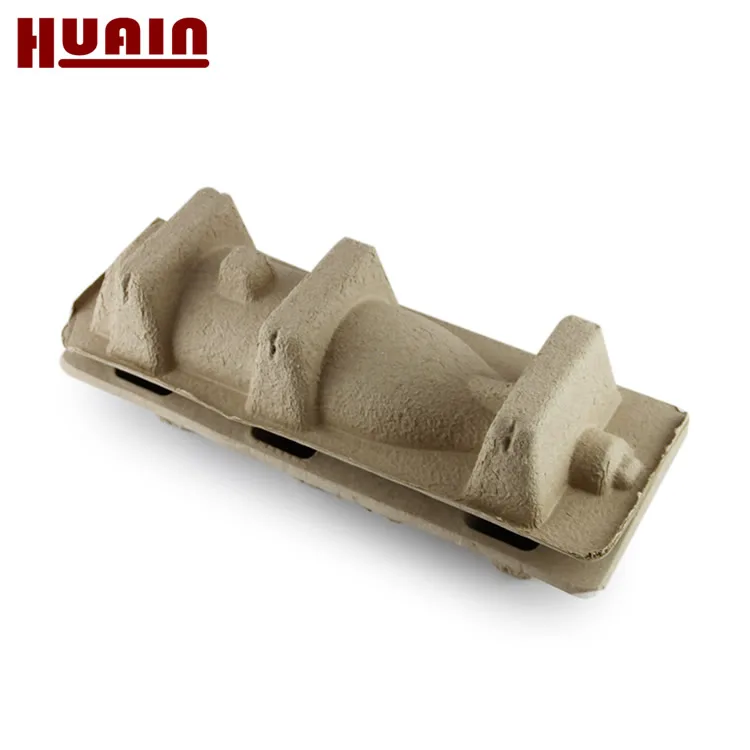 Molded Pulp Wine Shipper for Beer Durable Slotted Boxes
