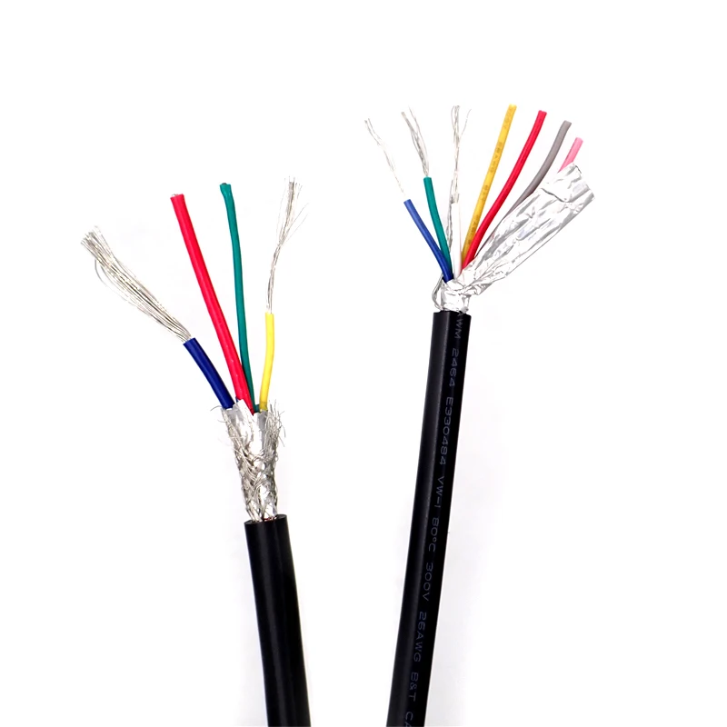 Customize UL2919 Cable 300V 80C 24AWG 28AWG Low Voltage PVC Computer Electrical Cable