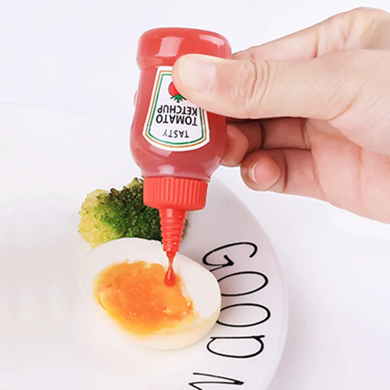 Source Mini Seasoning Sauce Bottle Cute Animal Small Sauce