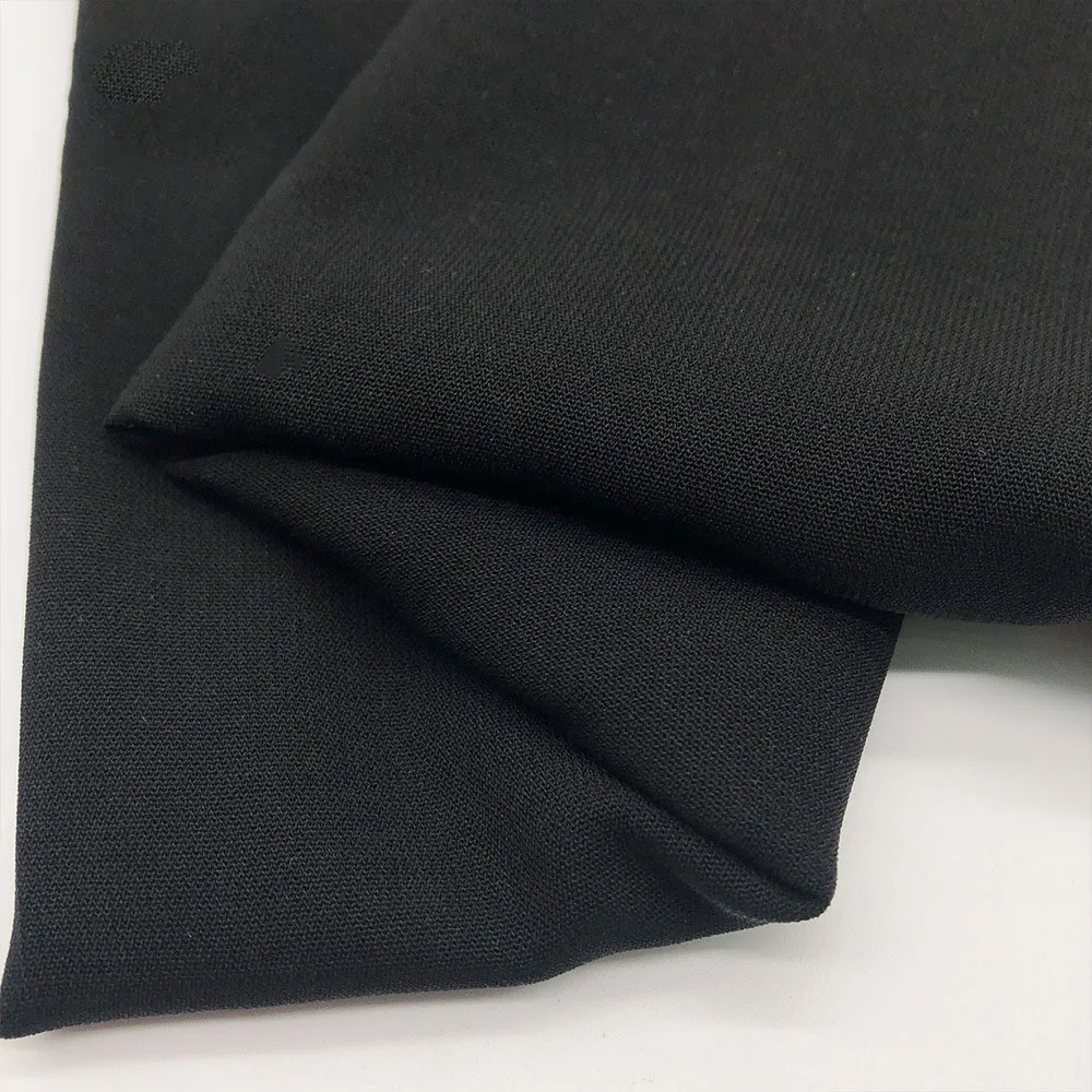 Factory Direct Supply 100% Polyester Wool Peach Fabric Abaya Fabric in Rolls for Arab Women Dress