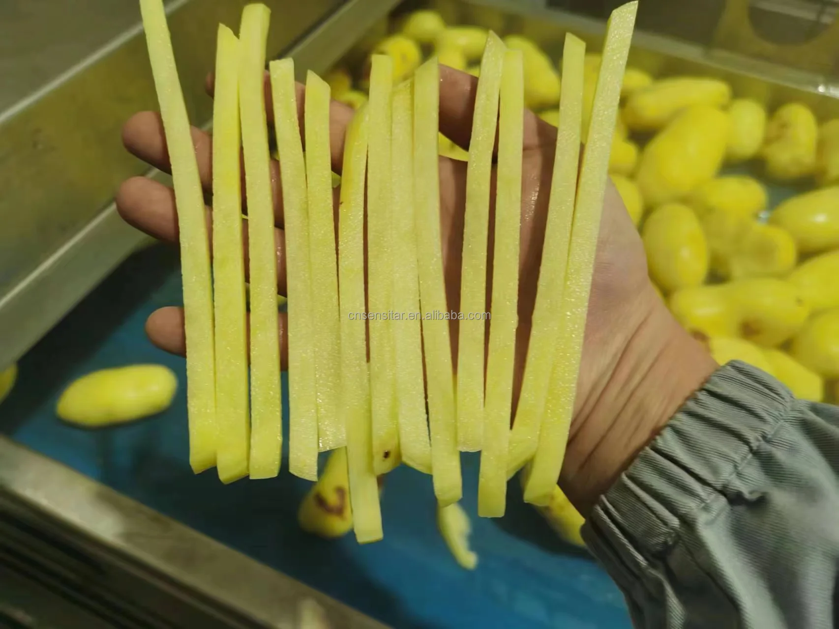 High Profitable 3tons/h 5tons/h 8tons/h Potato Hydro Cutter Machine  for Frozen French Fries Production Line