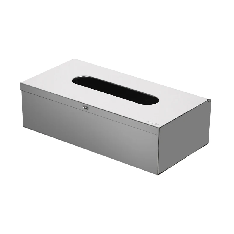 Hotel Napkin Stainless Steel Paper Tissue Storage Paper Holder Paper