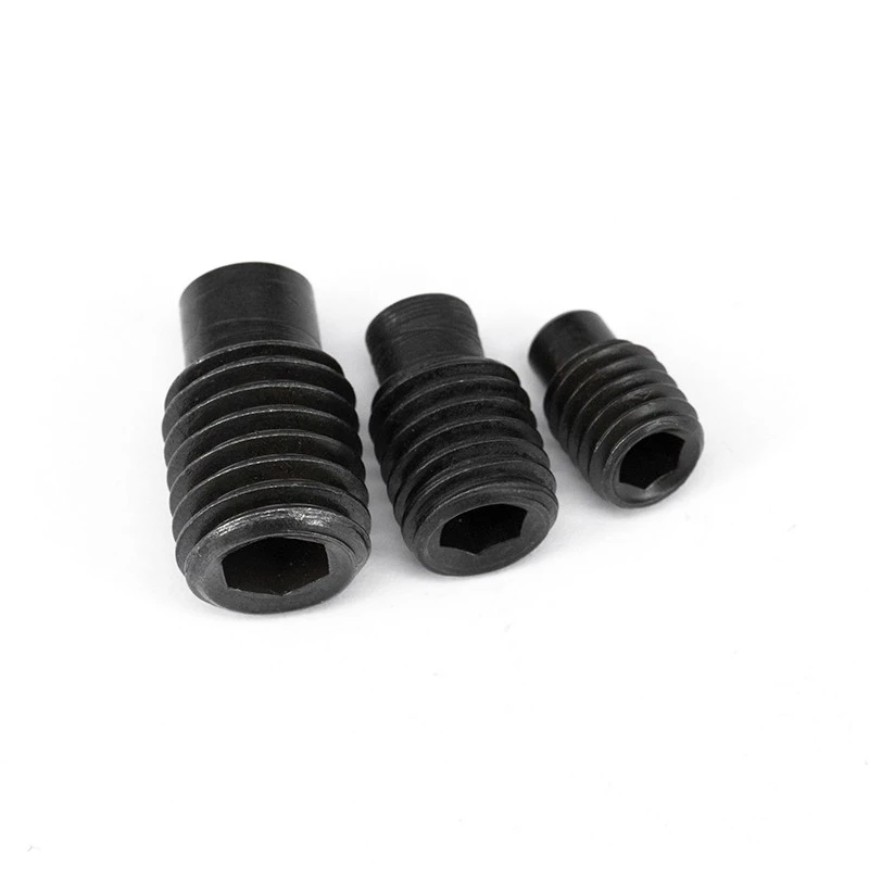 Din915 Hex Socket Set Screw 40cr Alloy Steel Customized Size Stainless Steel Customized Colors