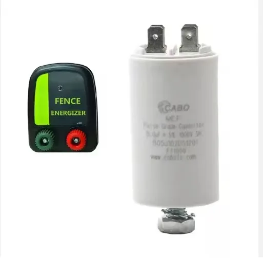 CABO PPC High Voltage Pulse Grade Storage Capacitor 30-500uF Fast Charge High Surge Current for Electric Fence Application