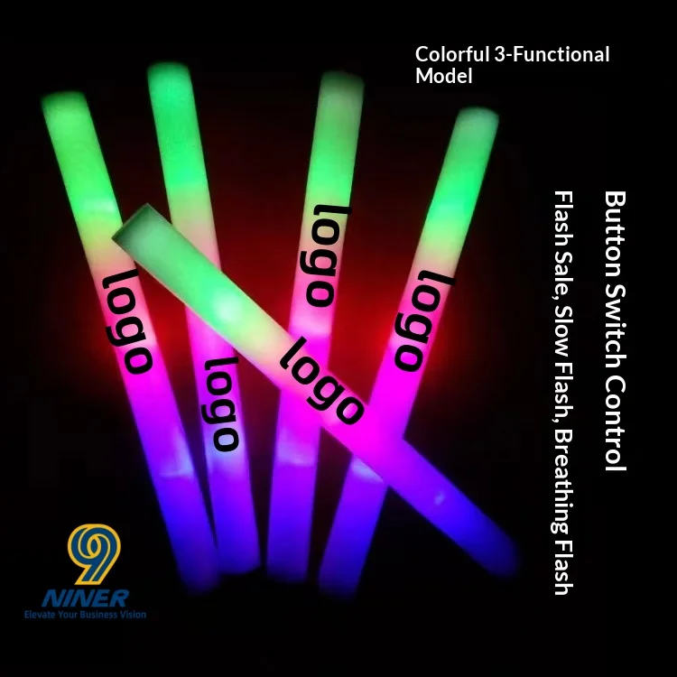For LED Glow Stick Foam Light Stick UV Printing Eco-Friendly Festive Events Business Promotional Gift preview 3