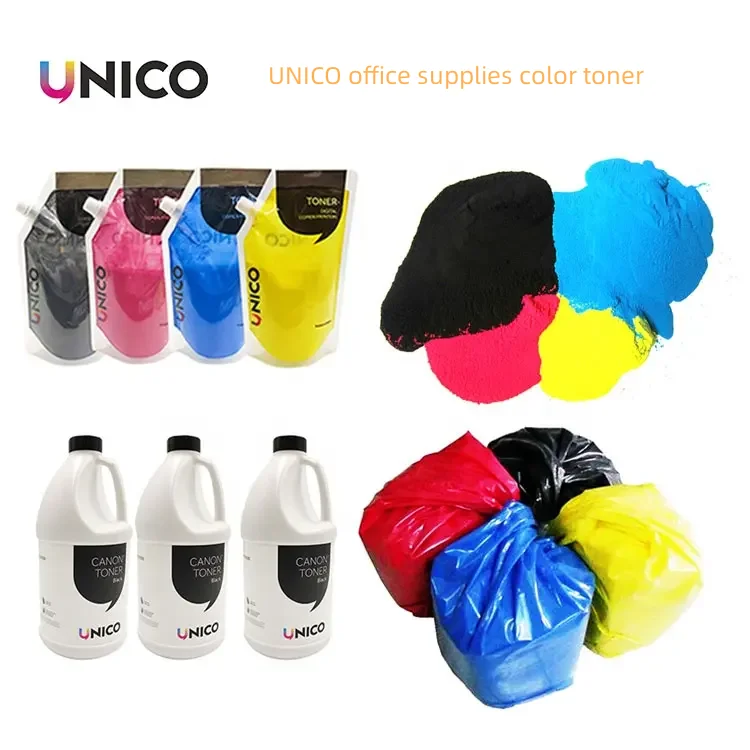 UNICO Japan Universal Refill Toner Powder Compatible TK 8515 8517 8518 8519 for Kyocera Mita Taskalfa 6052ci 5052ci Color Toner