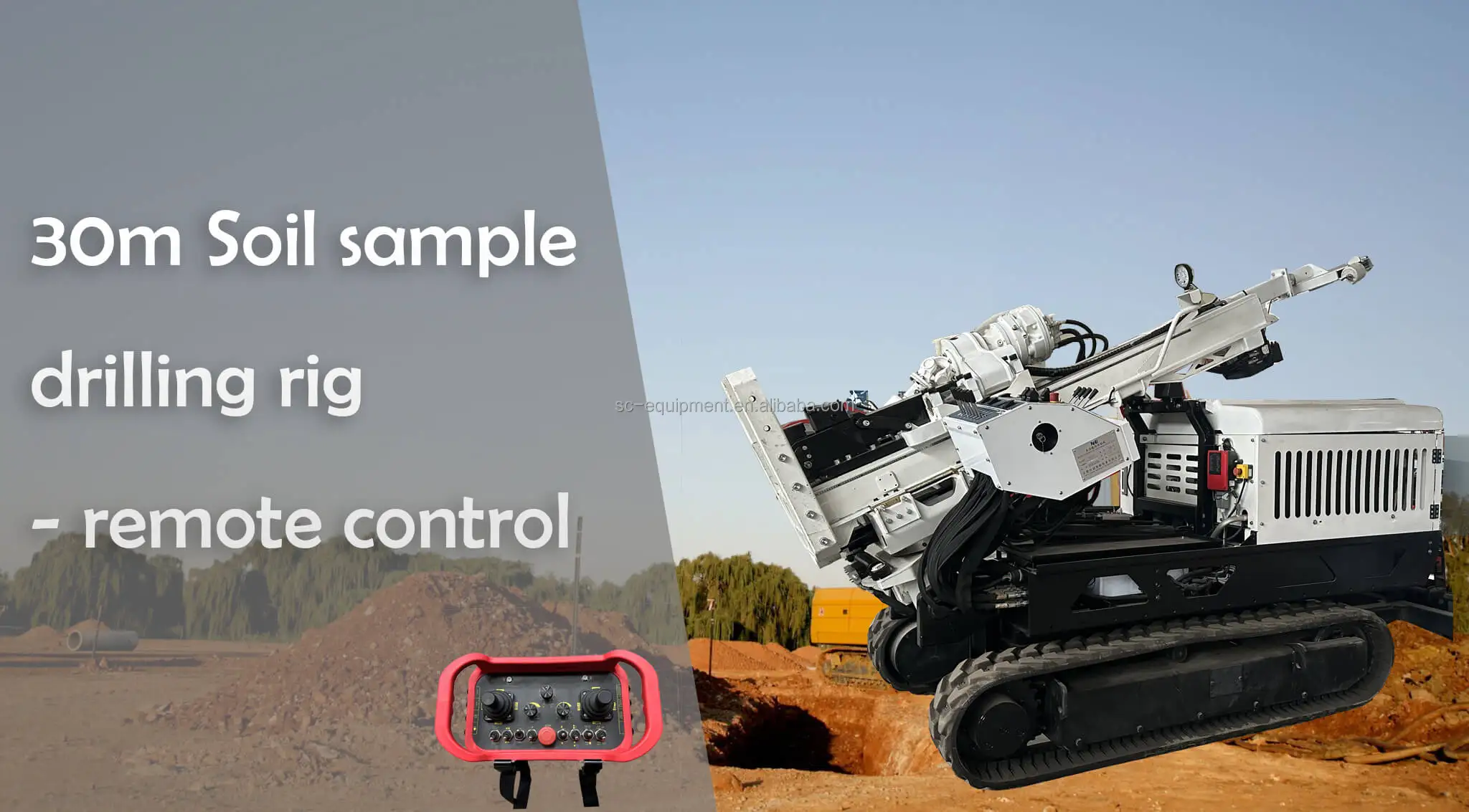 Soil Sample Rig Crawler Geotechnical Soil Testing Drilling Rig for Sale| Alibaba.com